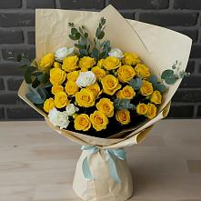 Букет цветов из:  Розы #REPLACE_PRED# Бугульму