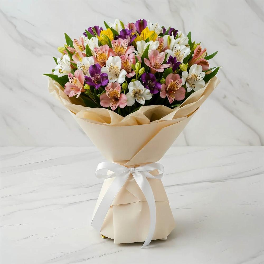 Букет цветов из: Альстромерии в Бугульму