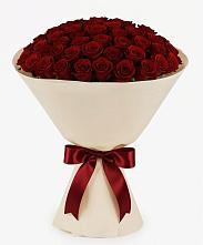 Букет 101 Бордовая роза Блэк Бакарра в Бугульму