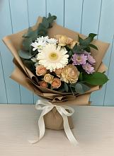 Букет цветов из:  Герберы и Хризантемы в Бугульму