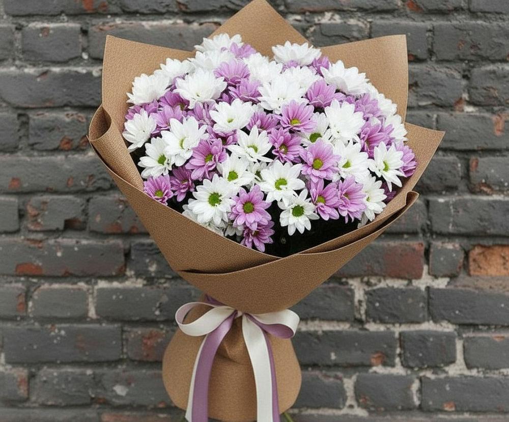 Букет цветов из: Хризантемы в Бугульму