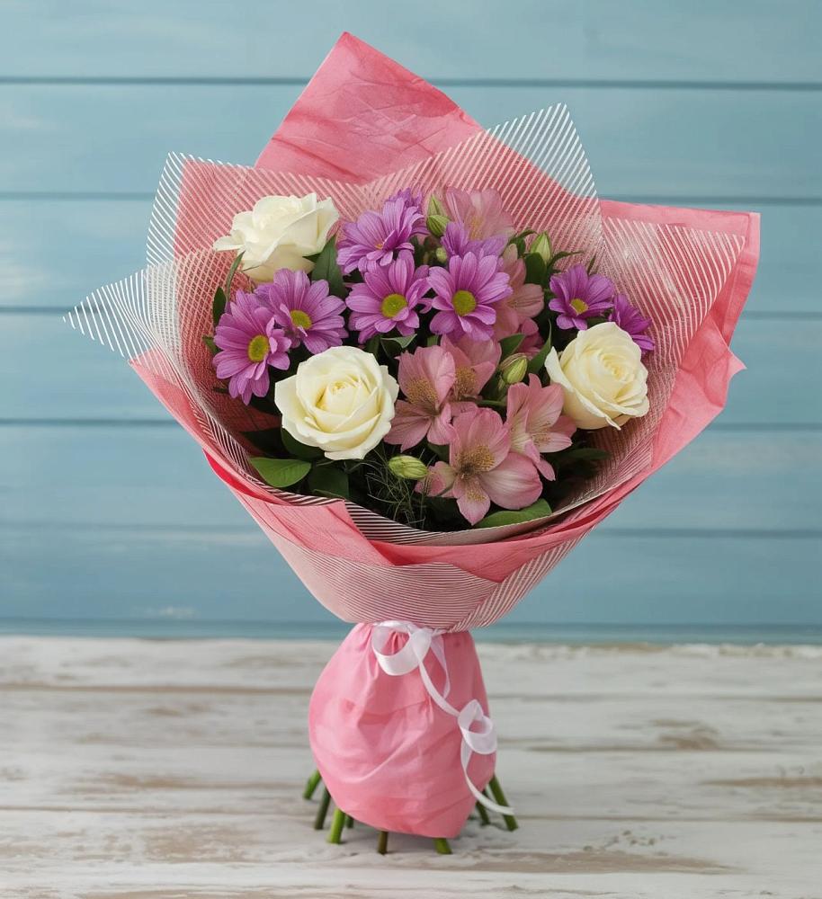 Букет цветов из: Герберы в Бугульму