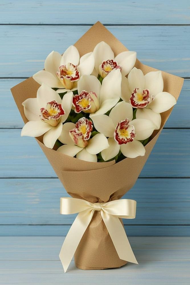 Букет цветов из: Орхидеи и Розы в Бугульму